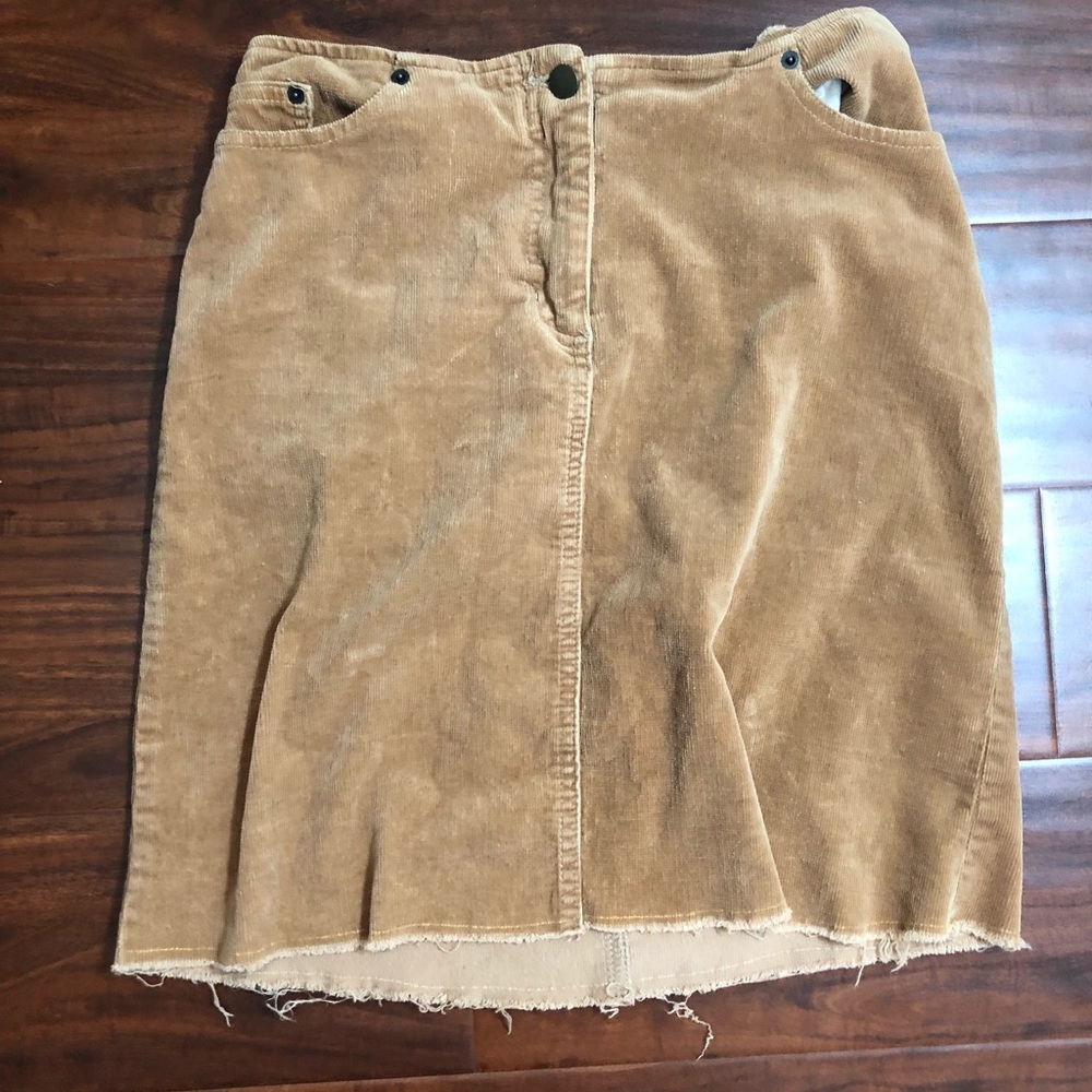 Corduroy Forever 21 Skirt